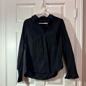 The Limited Black Collared Shirt